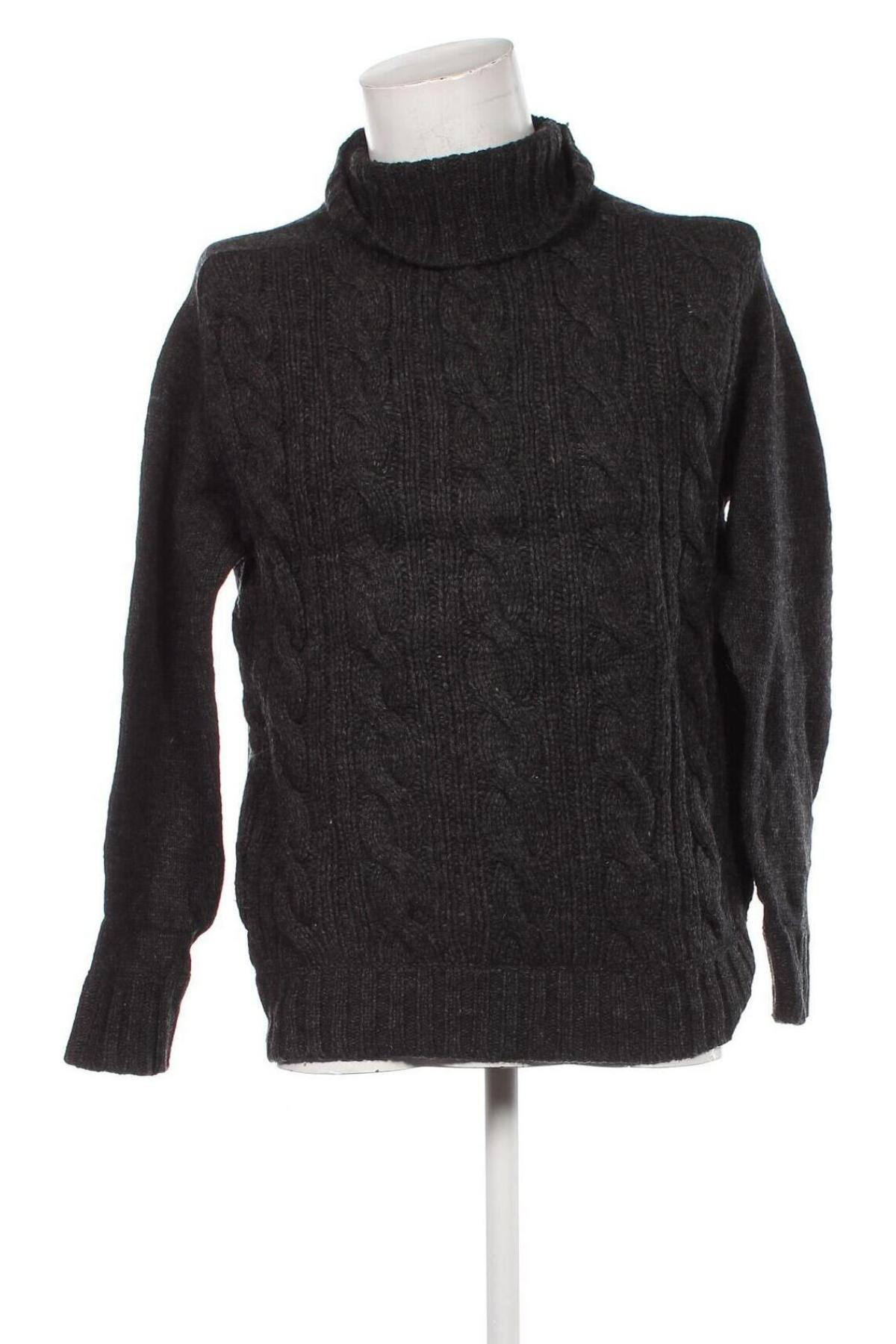 Męski sweter H&M L.O.G.G., Rozmiar M, Kolor Szary, Cena 111,99 zł