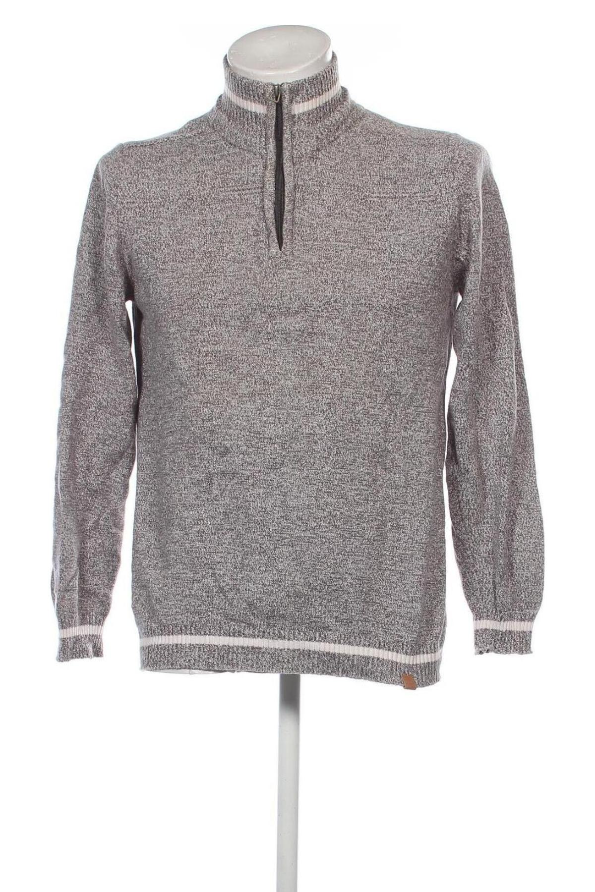 Herrenpullover Identic, Größe L, Farbe Grau, Preis 24,99 €