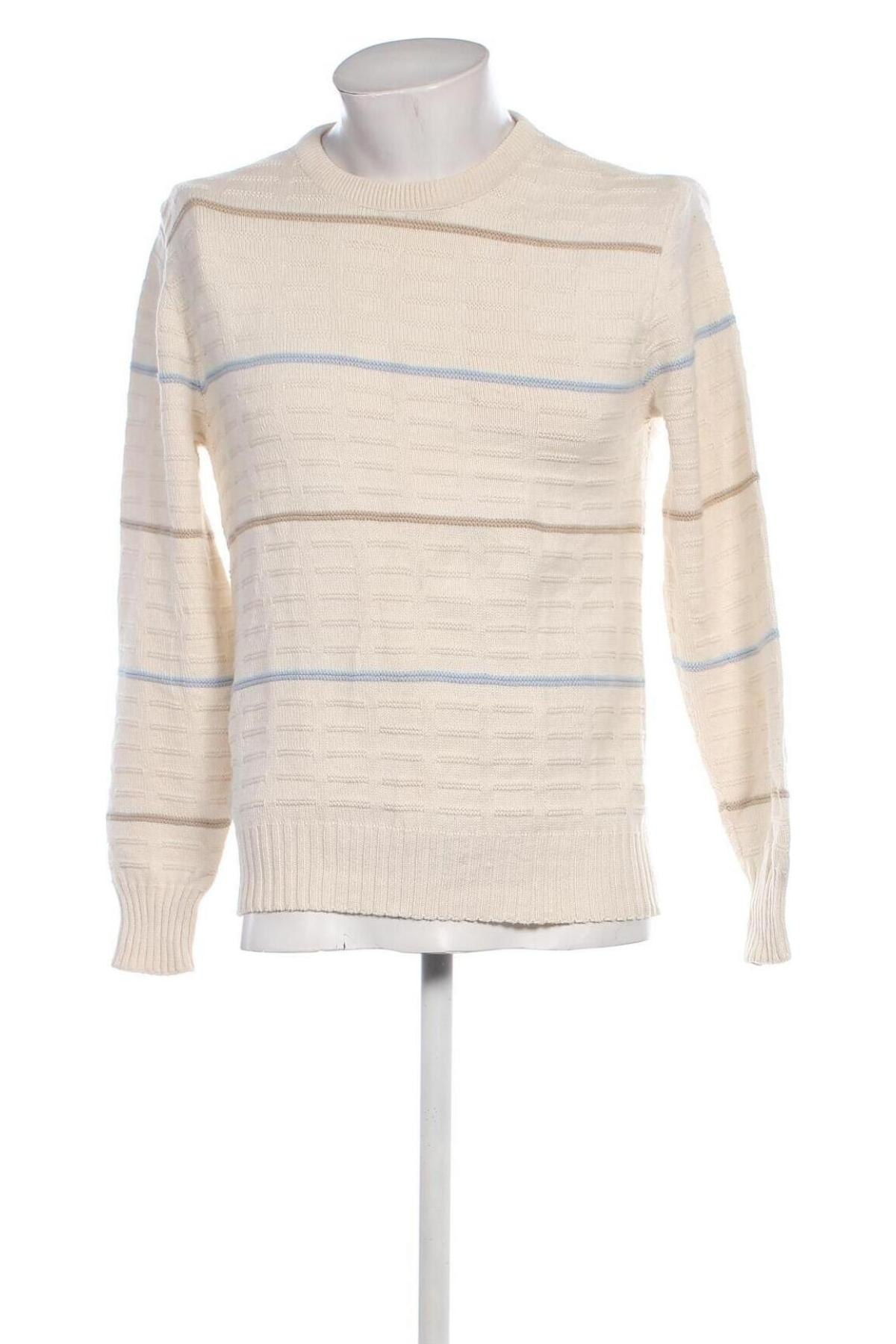 Herrenpullover Jantzen, Größe M, Farbe Ecru, Preis 33,99 €