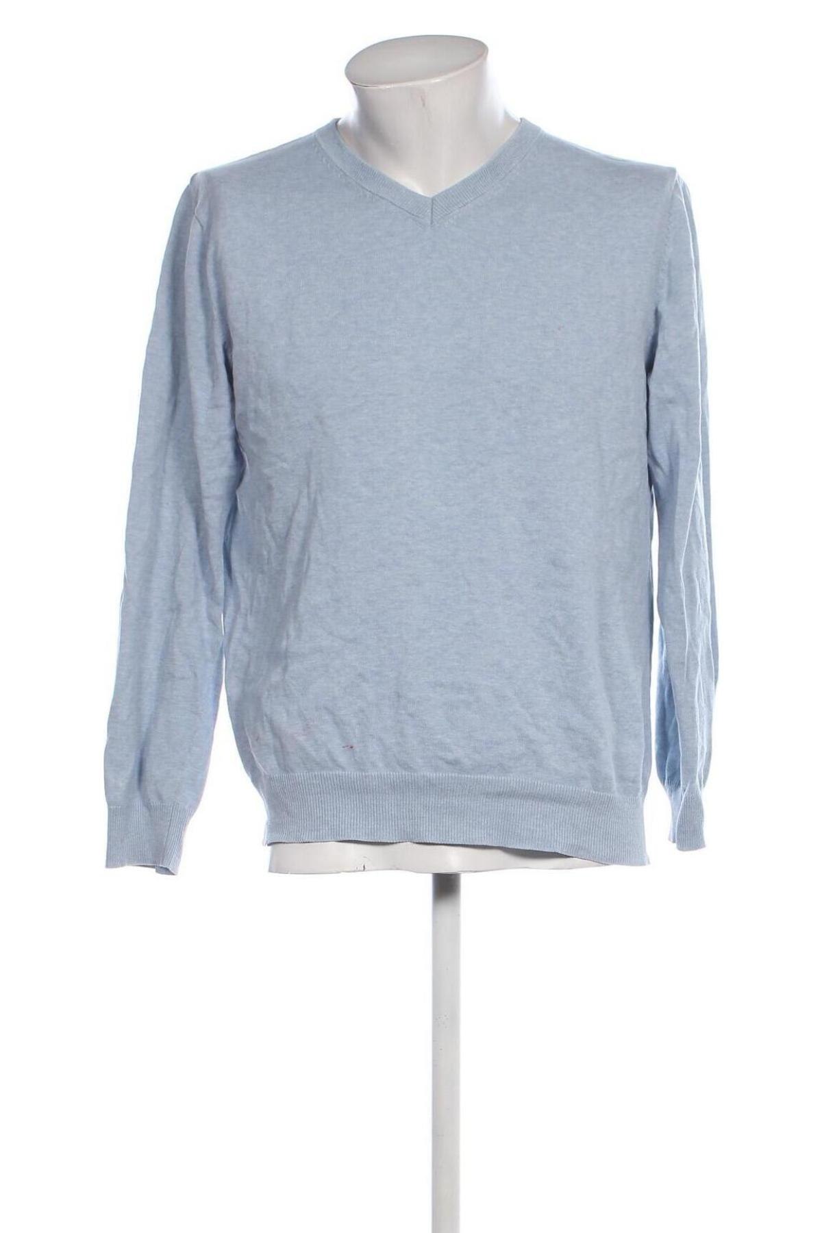 Herrenpullover Mauro Ferrini, Größe L, Farbe Blau, Preis € 11,99