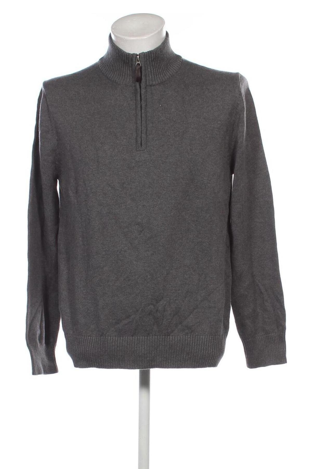 Herrenpullover Merona, Größe L, Farbe Grau, Preis € 24,99