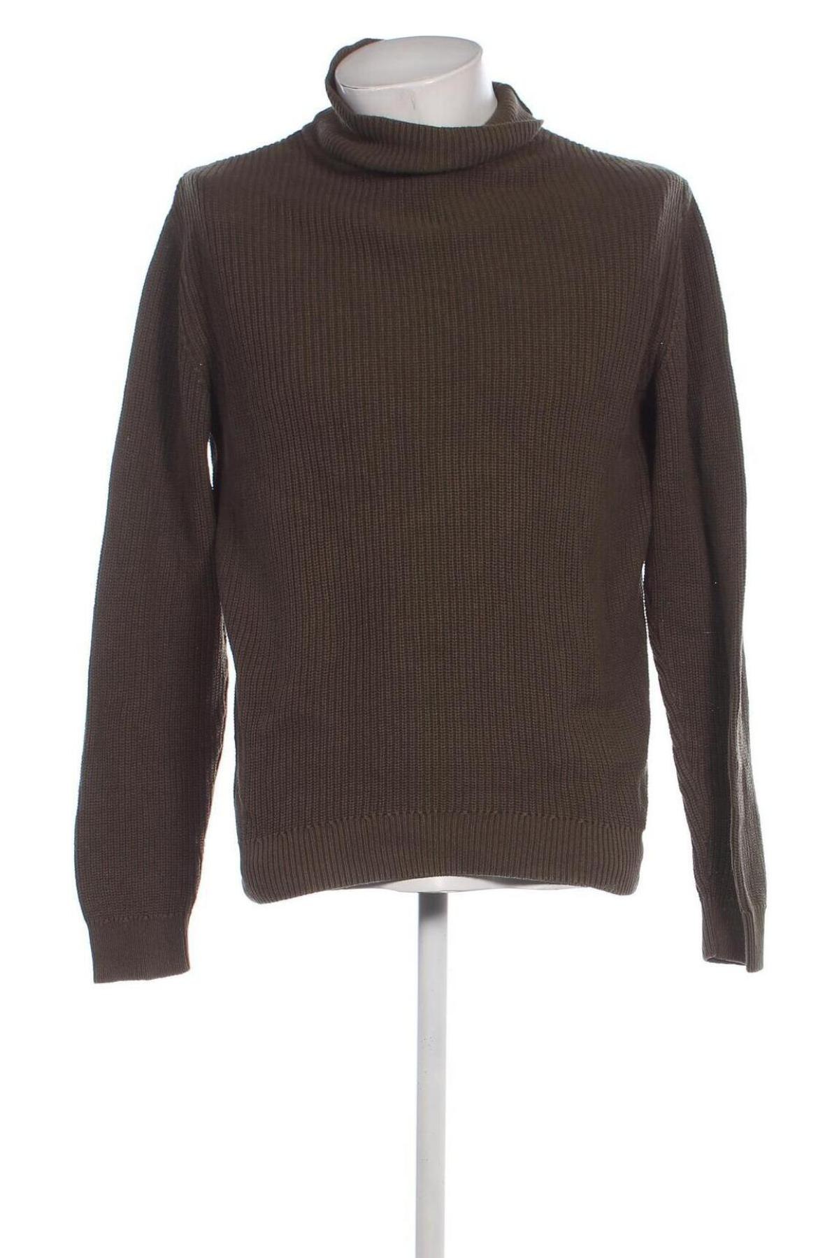 Herrenpullover Pier One, Größe M, Farbe Grün, Preis 14,99 €