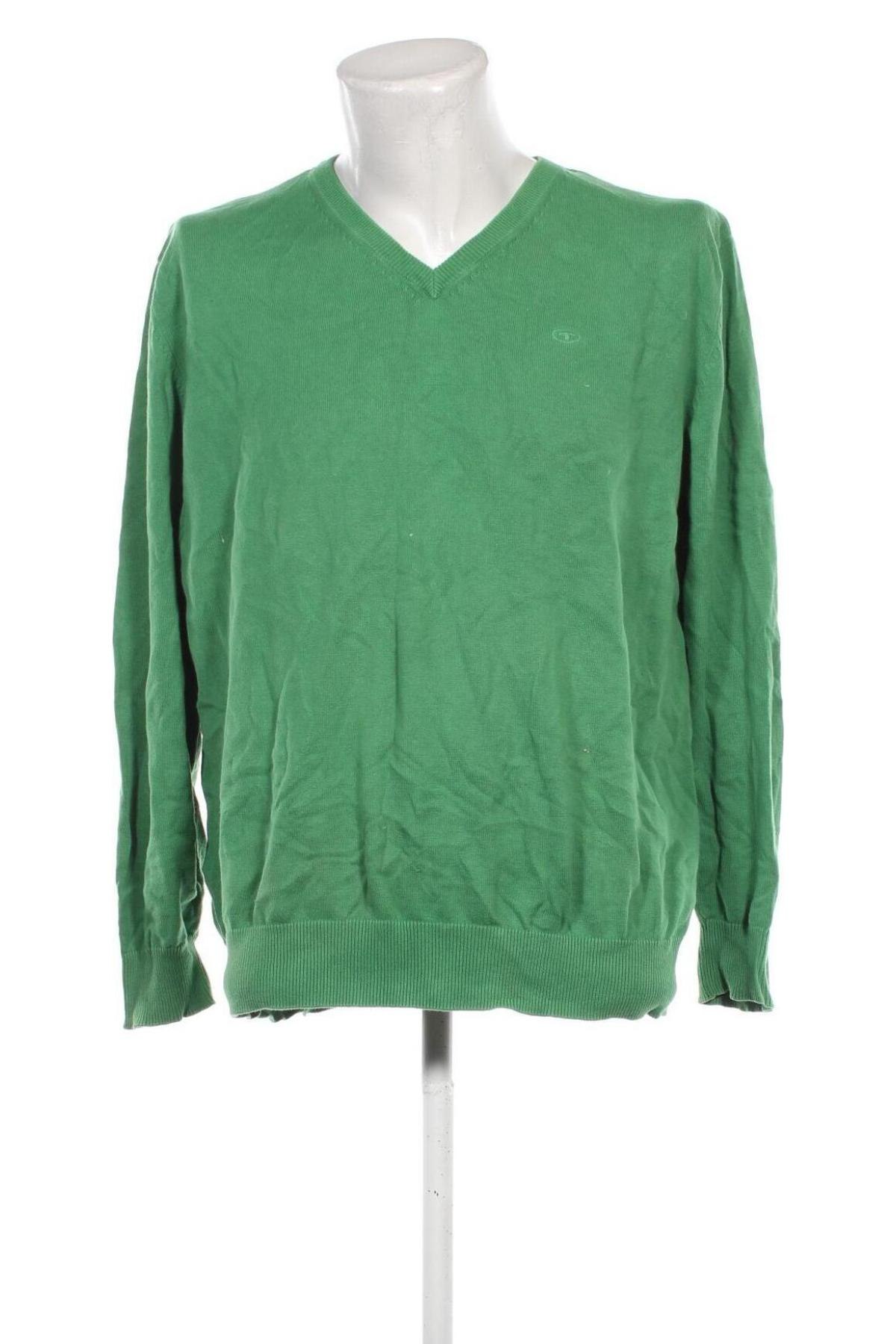 Herrenpullover Tom Tailor, Größe XL, Farbe Grün, Preis 20,99 €