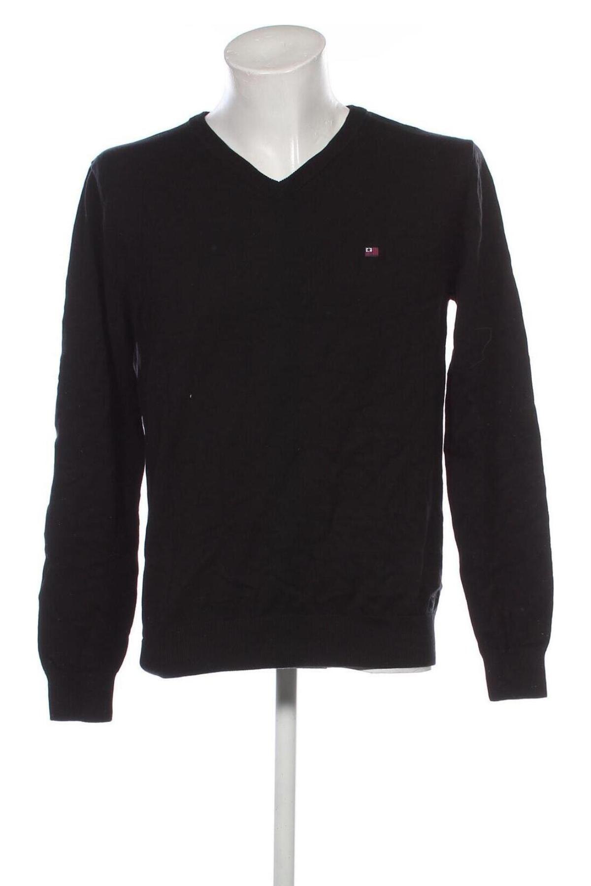 Herrenpullover Via Cortesa, Größe L, Farbe Schwarz, Preis € 24,99