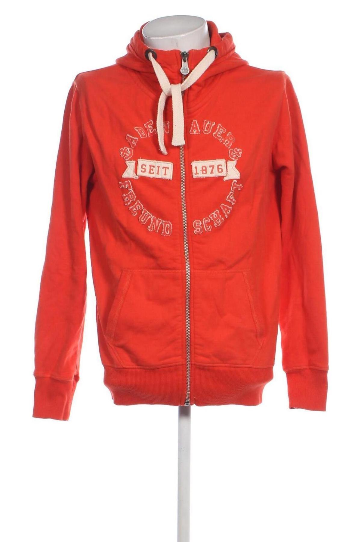 Herren Sweatshirt Adenauer & Co, Größe M, Farbe Orange, Preis 19,49 €