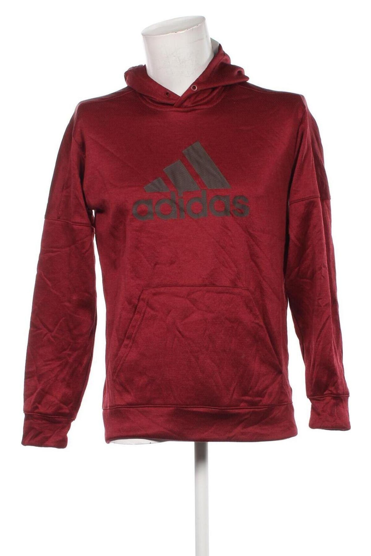 Hanorac de bărbați Adidas, Mărime M, Culoare Roșu, Preț 180,99 Lei