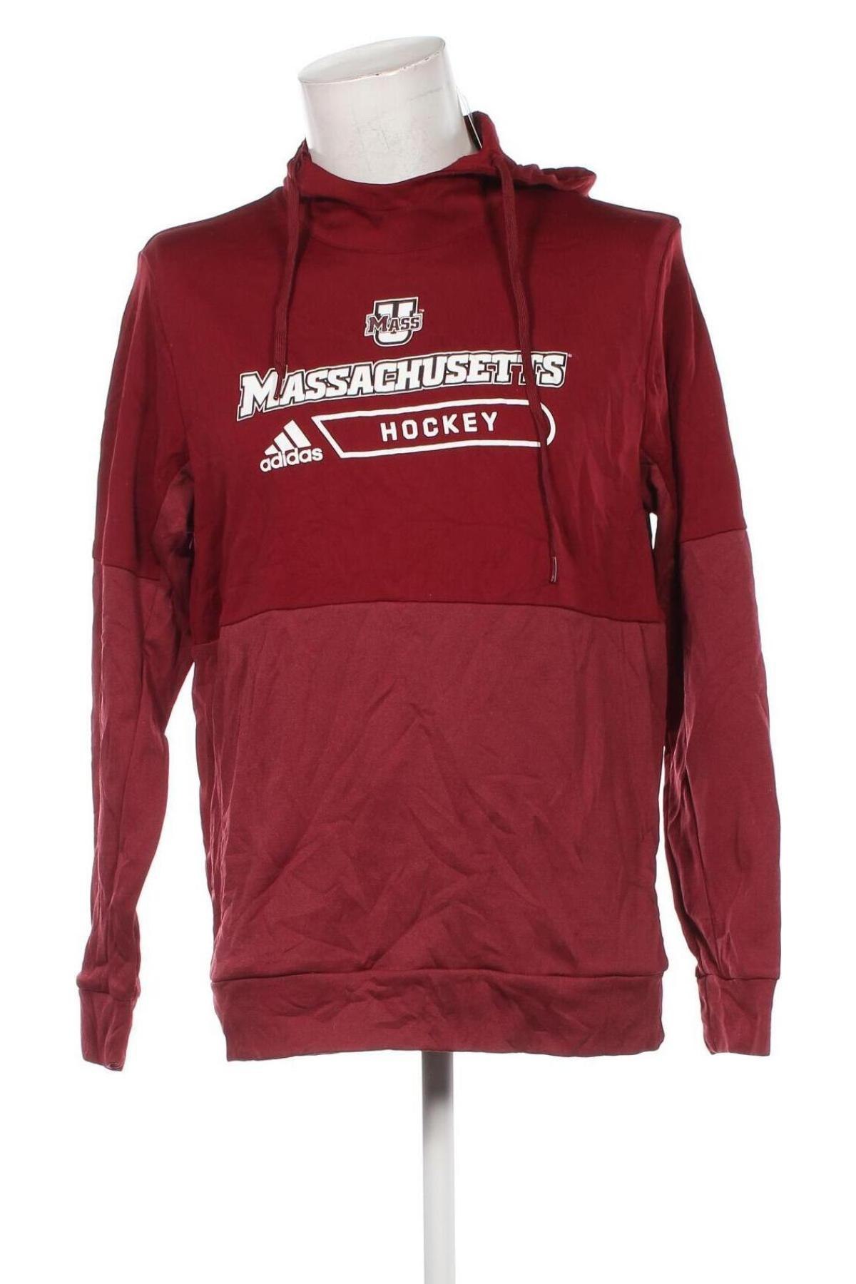 Herren Sweatshirt Adidas, Größe L, Farbe Rot, Preis € 38,49