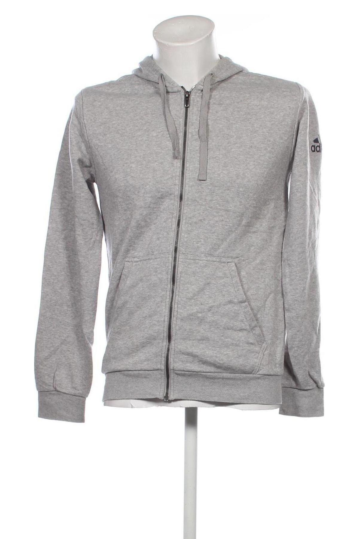 Herren Sweatshirt Adidas, Größe M, Farbe Grau, Preis € 36,99