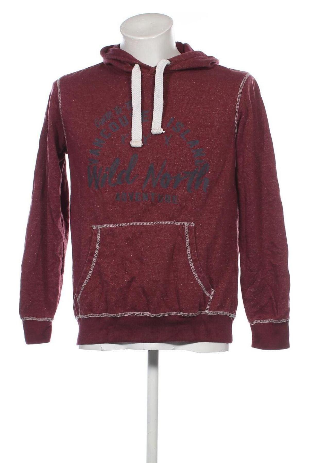 Herren Sweatshirt Identic, Größe M, Farbe Rot, Preis € 27,49