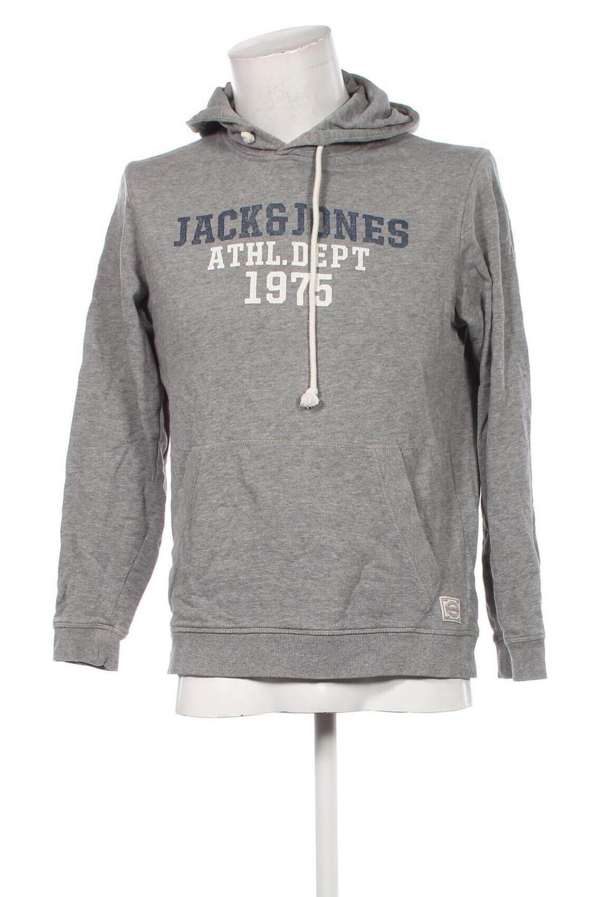 Herren Sweatshirt Jack & Jones, Größe M, Farbe Grau, Preis € 13,49