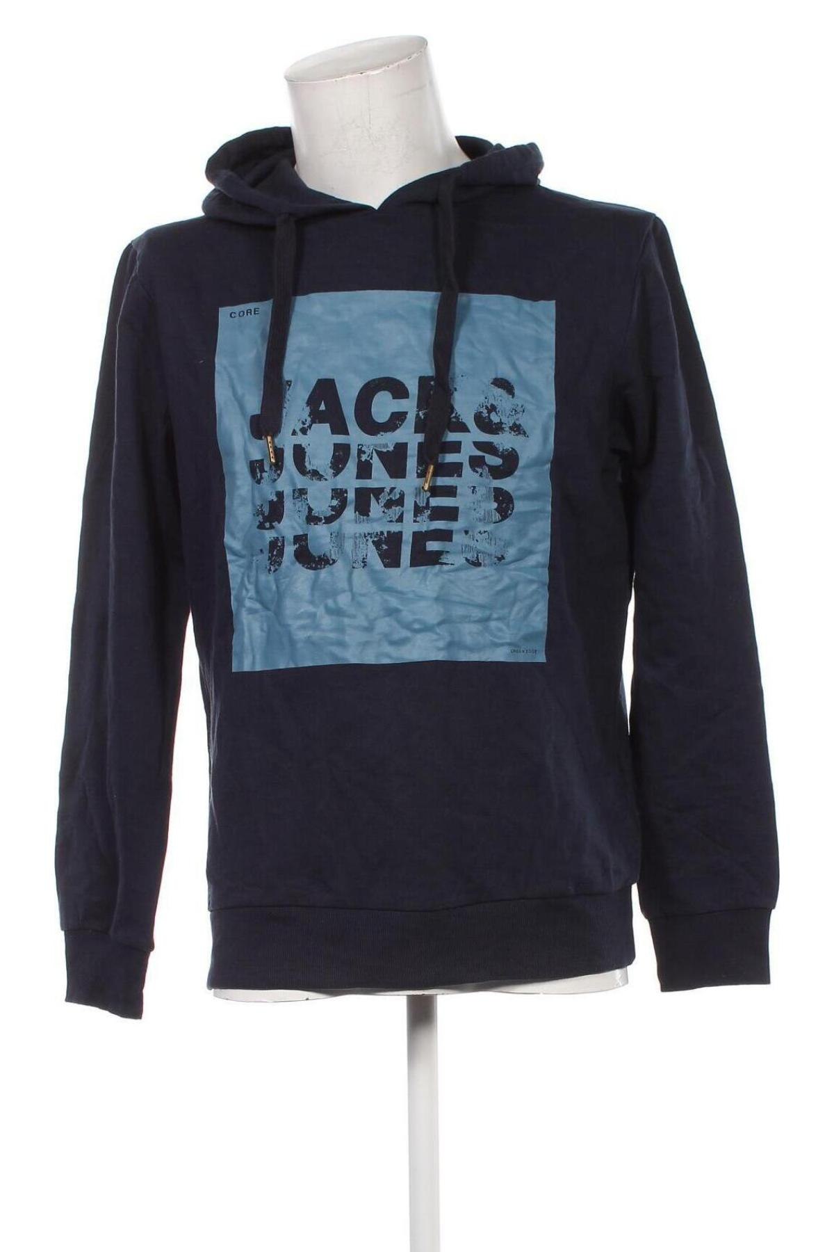 Ανδρικό φούτερ Jack & Jones, Μέγεθος L, Χρώμα Μπλέ, Τιμή 21,49 €