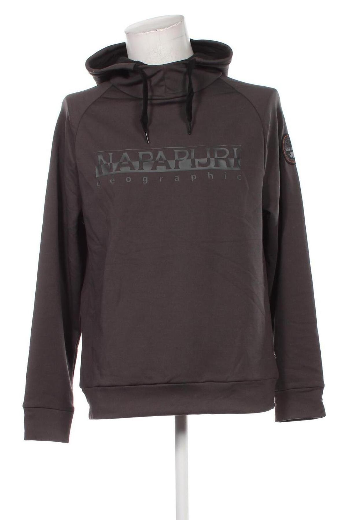 Herren Sweatshirt Napapijri, Größe L, Farbe Grau, Preis 51,99 €