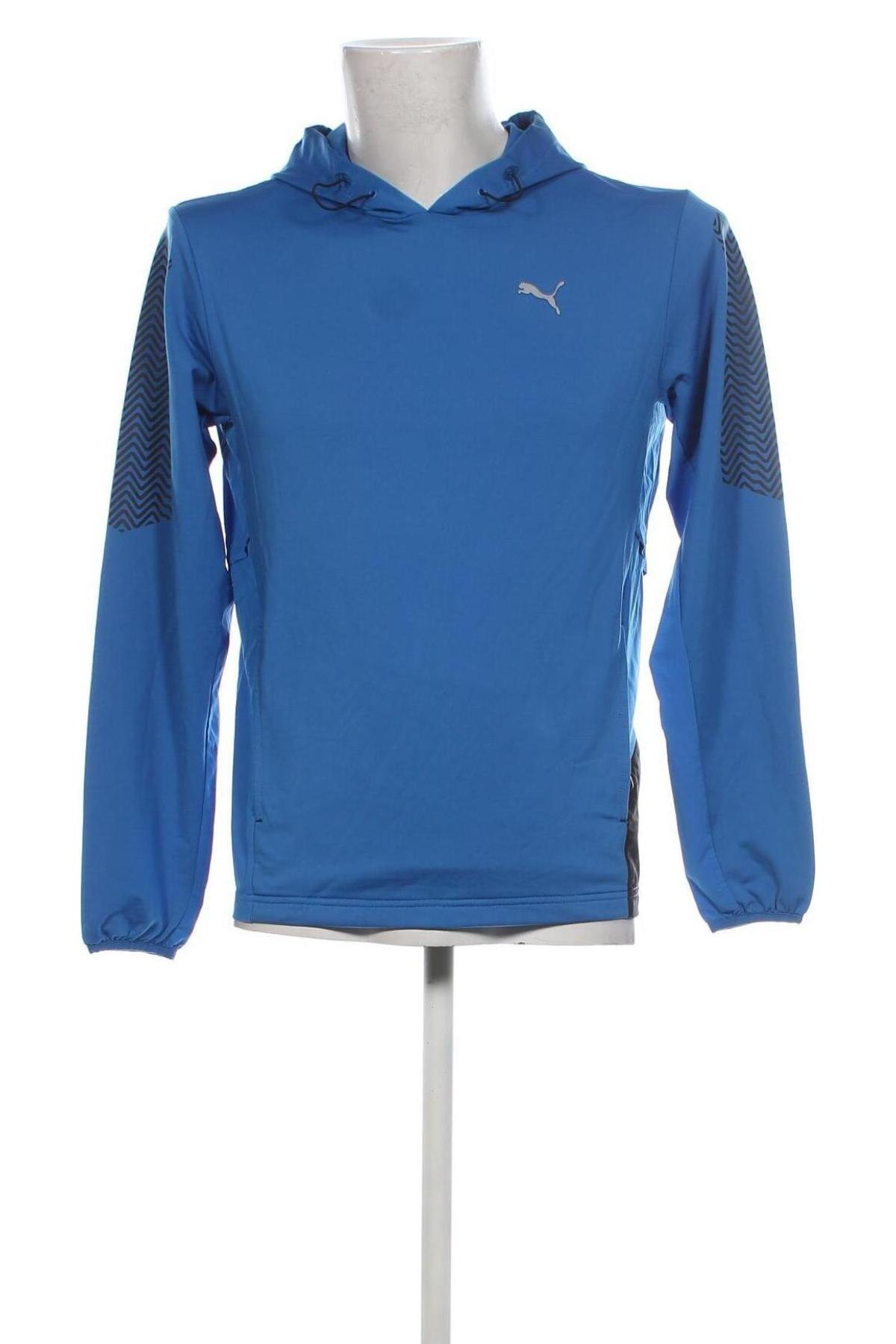 Herren Sweatshirt PUMA, Größe S, Farbe Blau, Preis 11,83 €