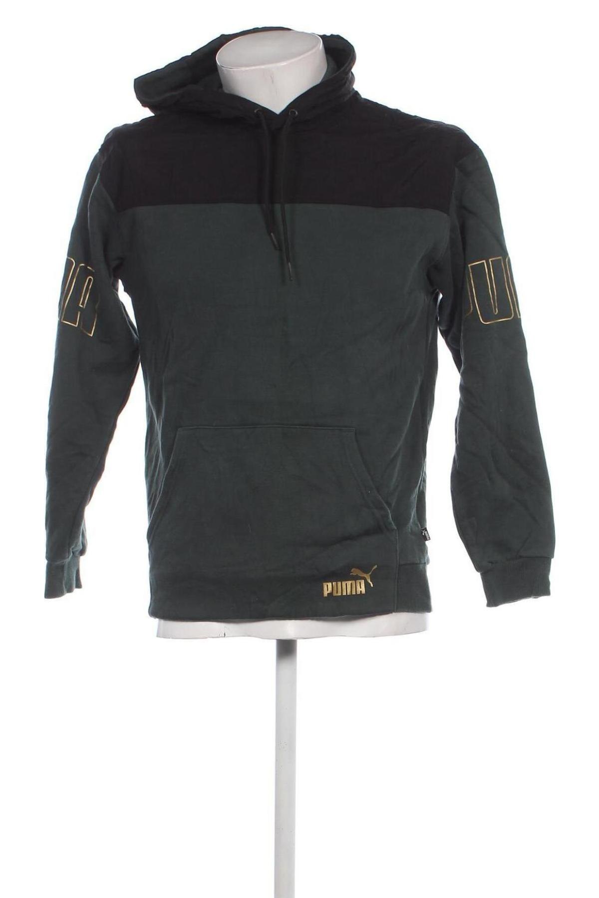 Herren Sweatshirt PUMA, Größe S, Farbe Grün, Preis 36,99 €