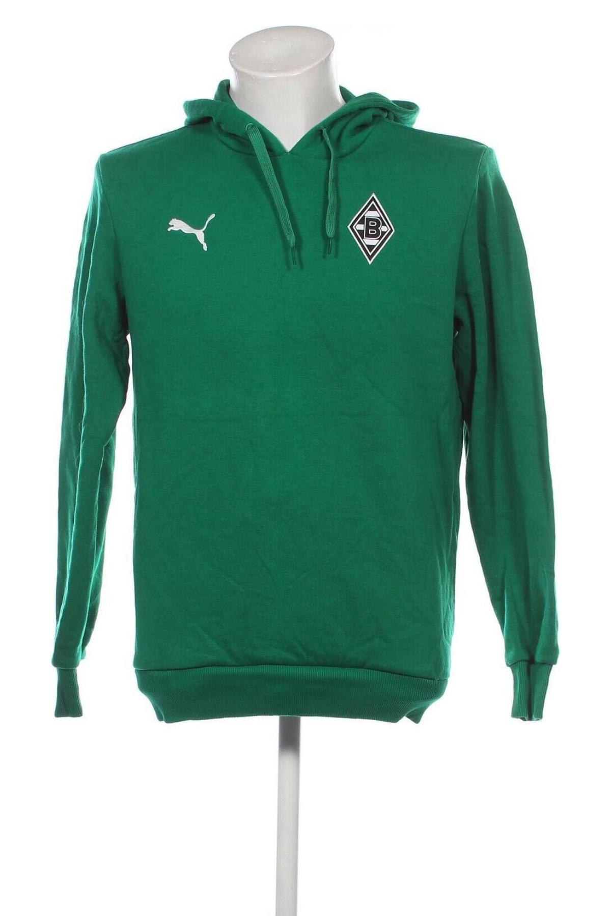 Herren Sweatshirt PUMA, Größe M, Farbe Grün, Preis 38,49 €