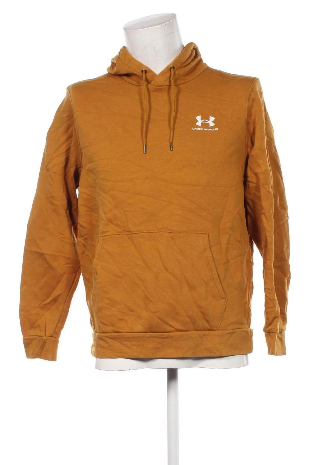 Herren Sweatshirt Under Armour, Größe L, Farbe Gelb, Preis € 38,49