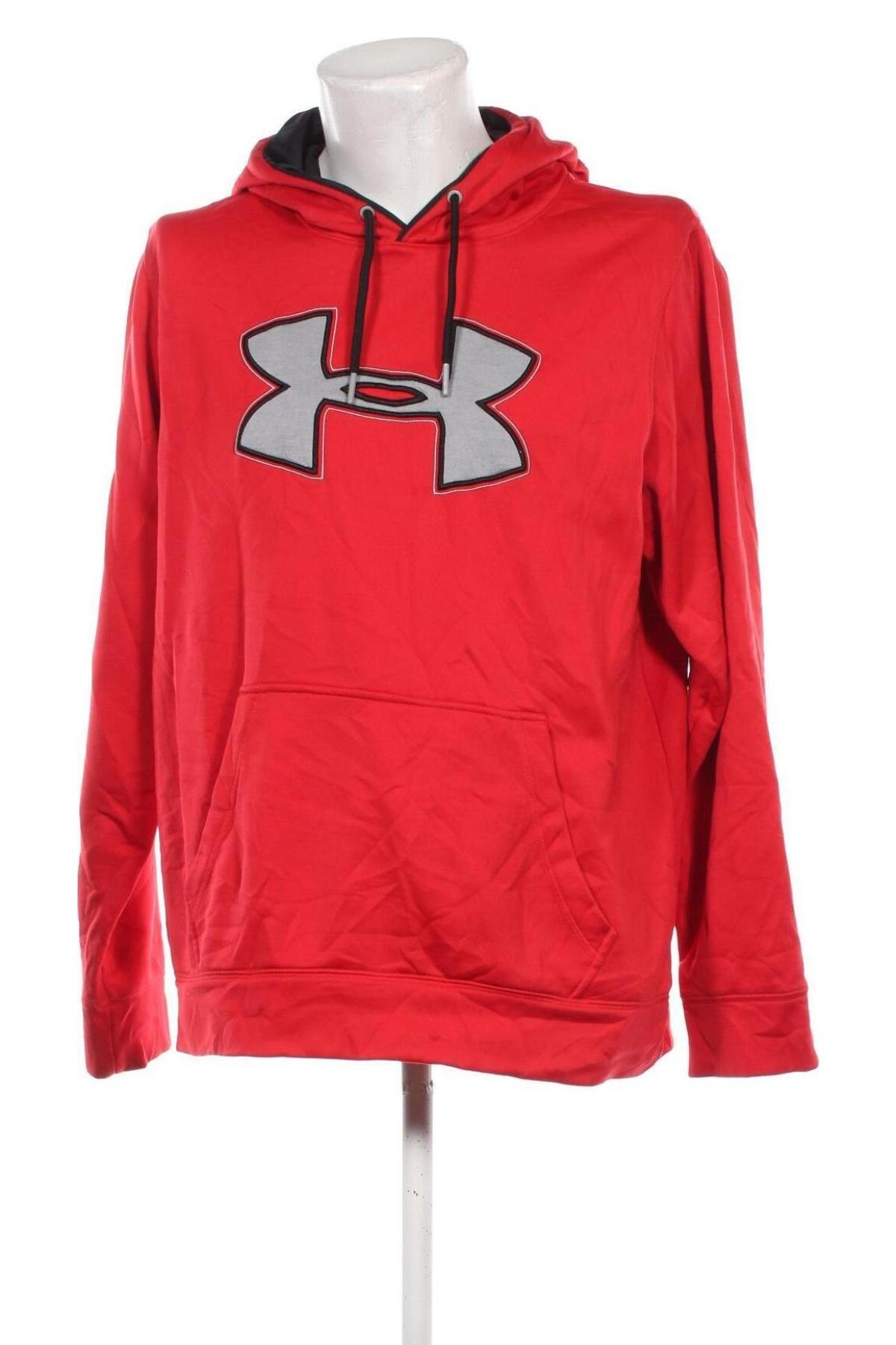 Herren Sweatshirt Under Armour, Größe L, Farbe Rot, Preis 38,49 €