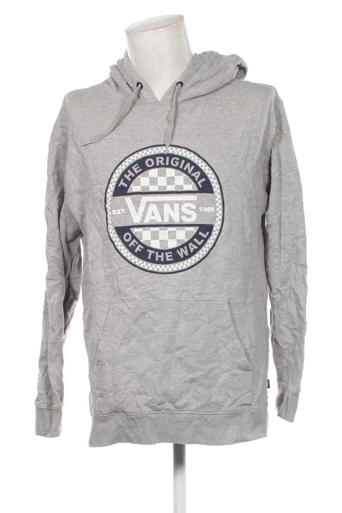 Herren Sweatshirt Vans, Größe L, Farbe Grau, Preis 28,99 €