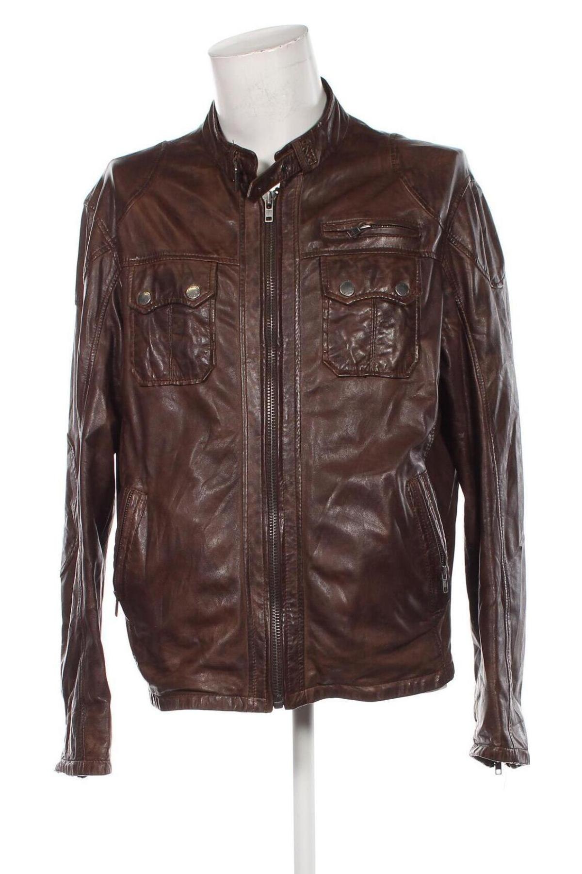 Herren Lederjacke Gipsy, Größe XXL, Farbe Braun, Preis € 55,49