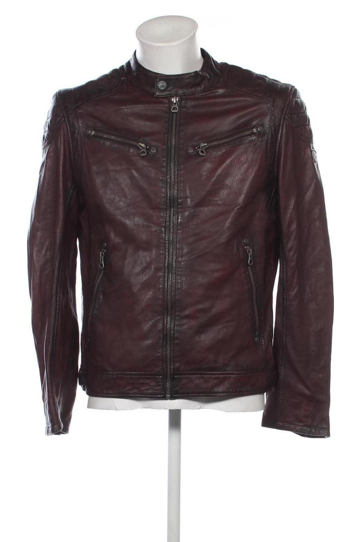 Herren Lederjacke Gipsy, Größe M, Farbe Rot, Preis 157,49 €