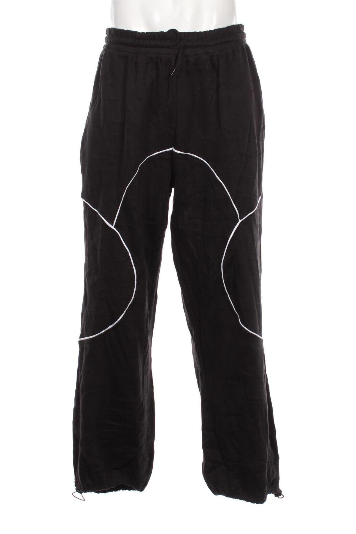 Pantaloni trening de bărbați Pretty Little Thing, Mărime M, Culoare Negru, Preț 52,99 Lei