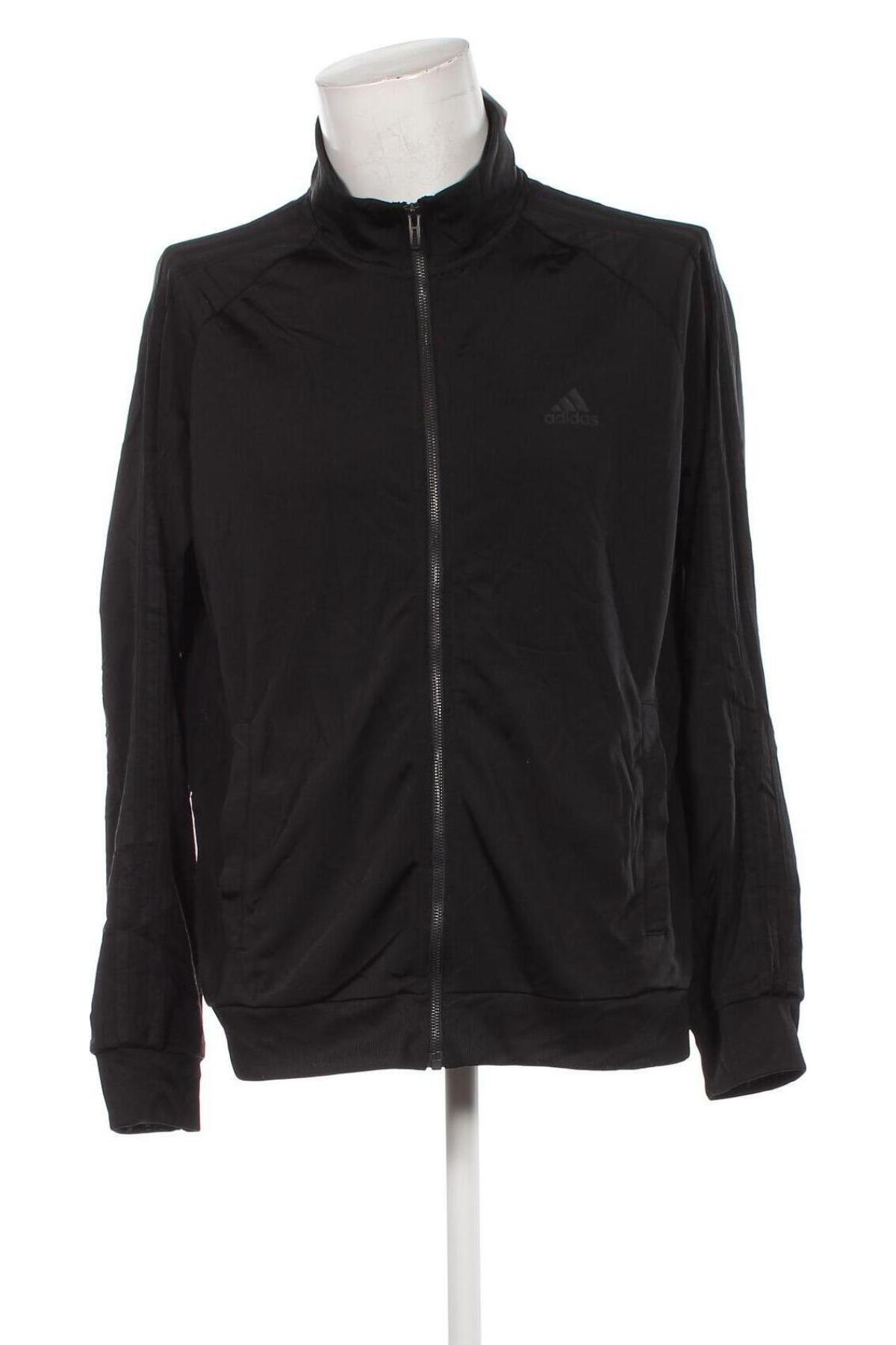 Herren Sportoberteil Adidas, Größe XXL, Farbe Schwarz, Preis 33,99 €