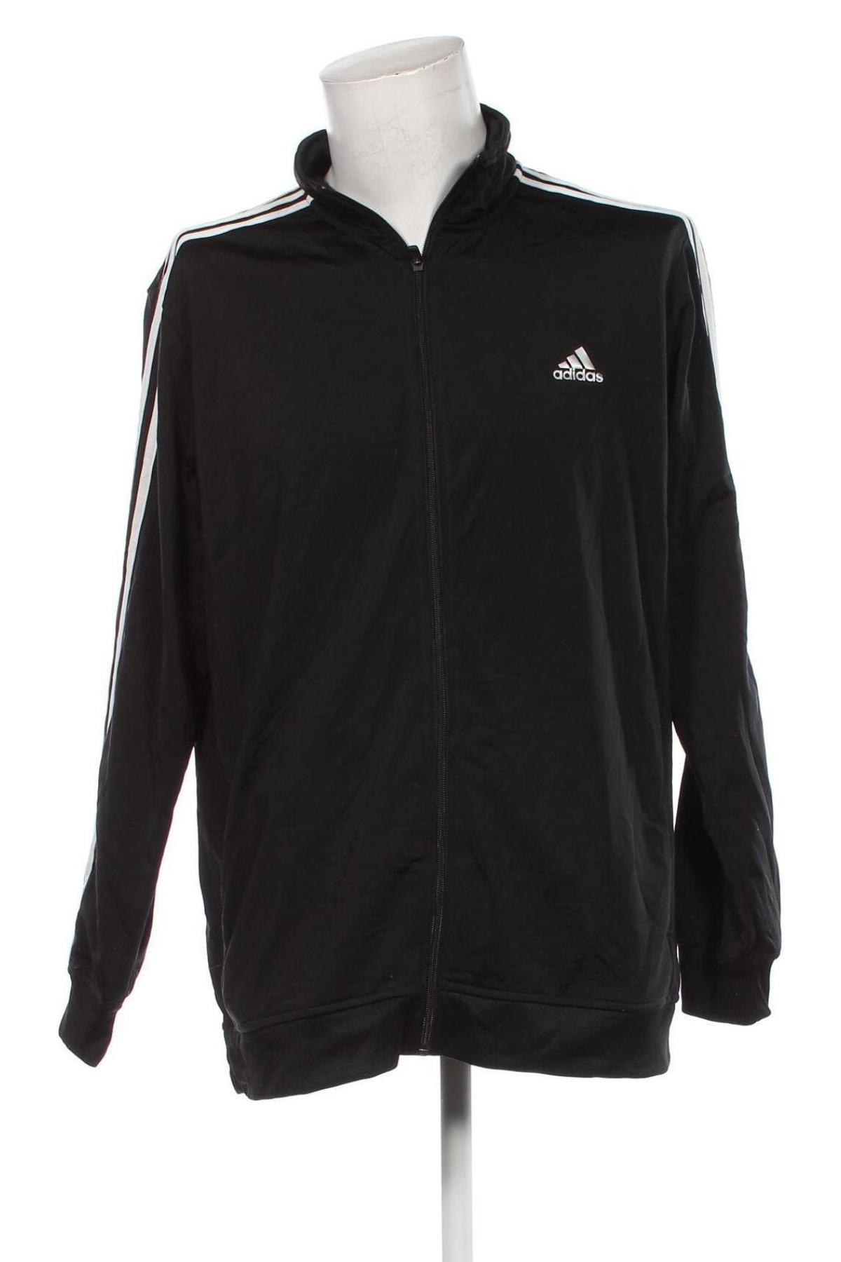 Herren Sportoberteil Adidas, Größe XL, Farbe Schwarz, Preis 30,99 €