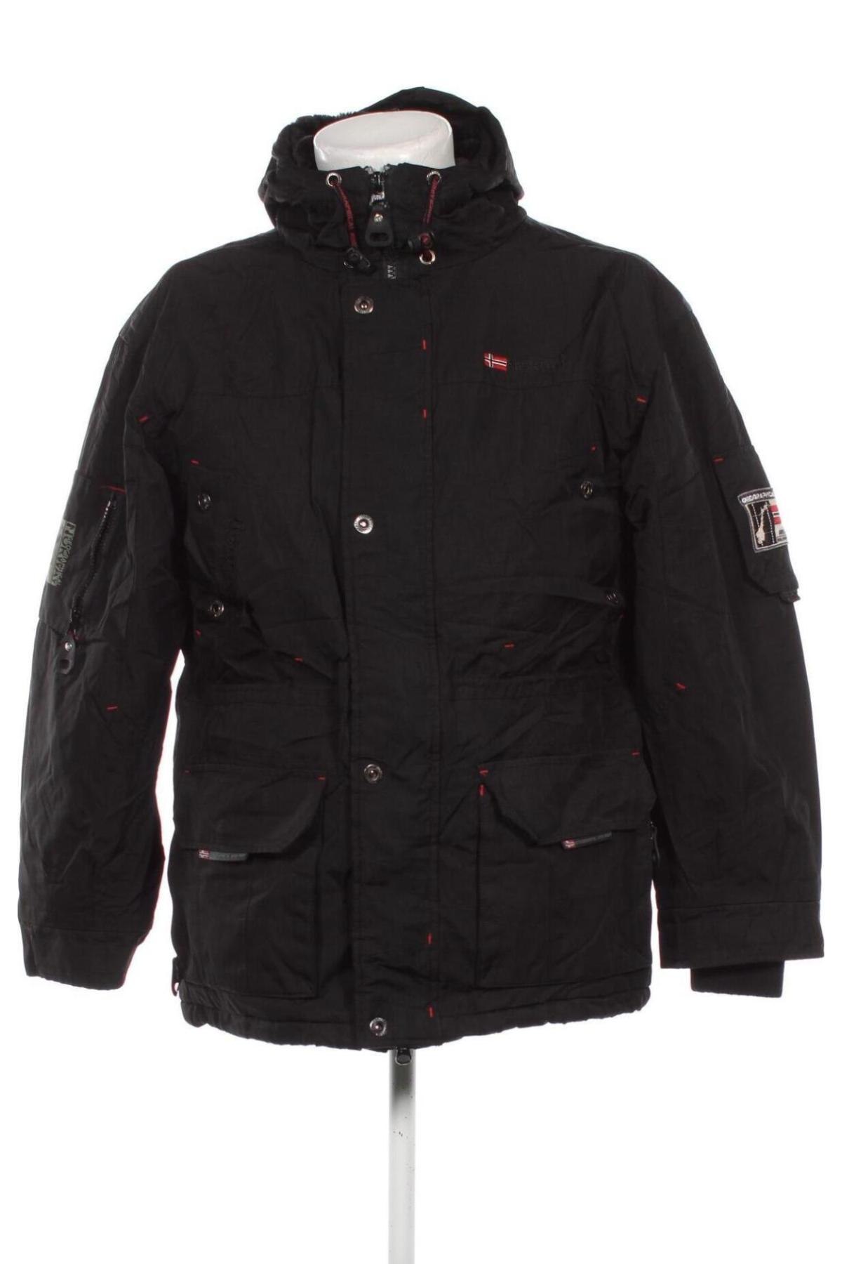 Męska kurtka Geographical Norway, Rozmiar M, Kolor Czarny, Cena 546,99 zł