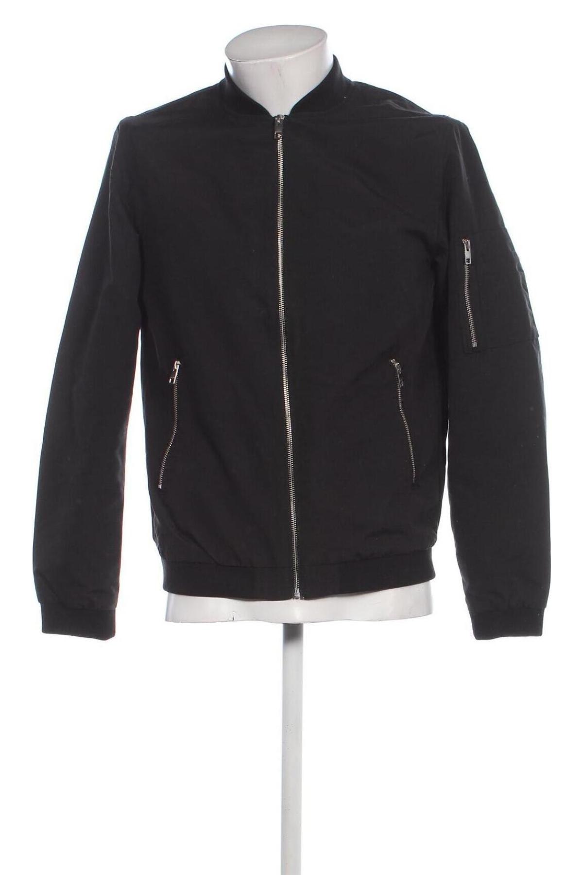 Herrenjacke Jack & Jones, Größe M, Farbe Schwarz, Preis € 28,00