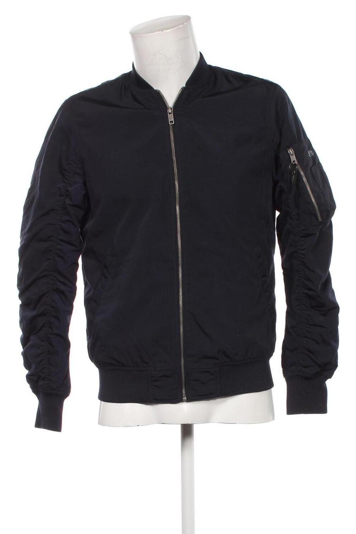 Herrenjacke Pull&Bear, Größe M, Farbe Blau, Preis 33,99 €