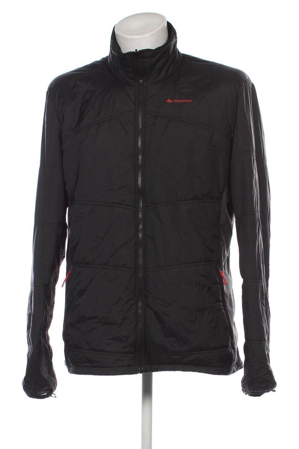 Herrenjacke Quechua, Größe XXL, Farbe Schwarz, Preis € 18,99