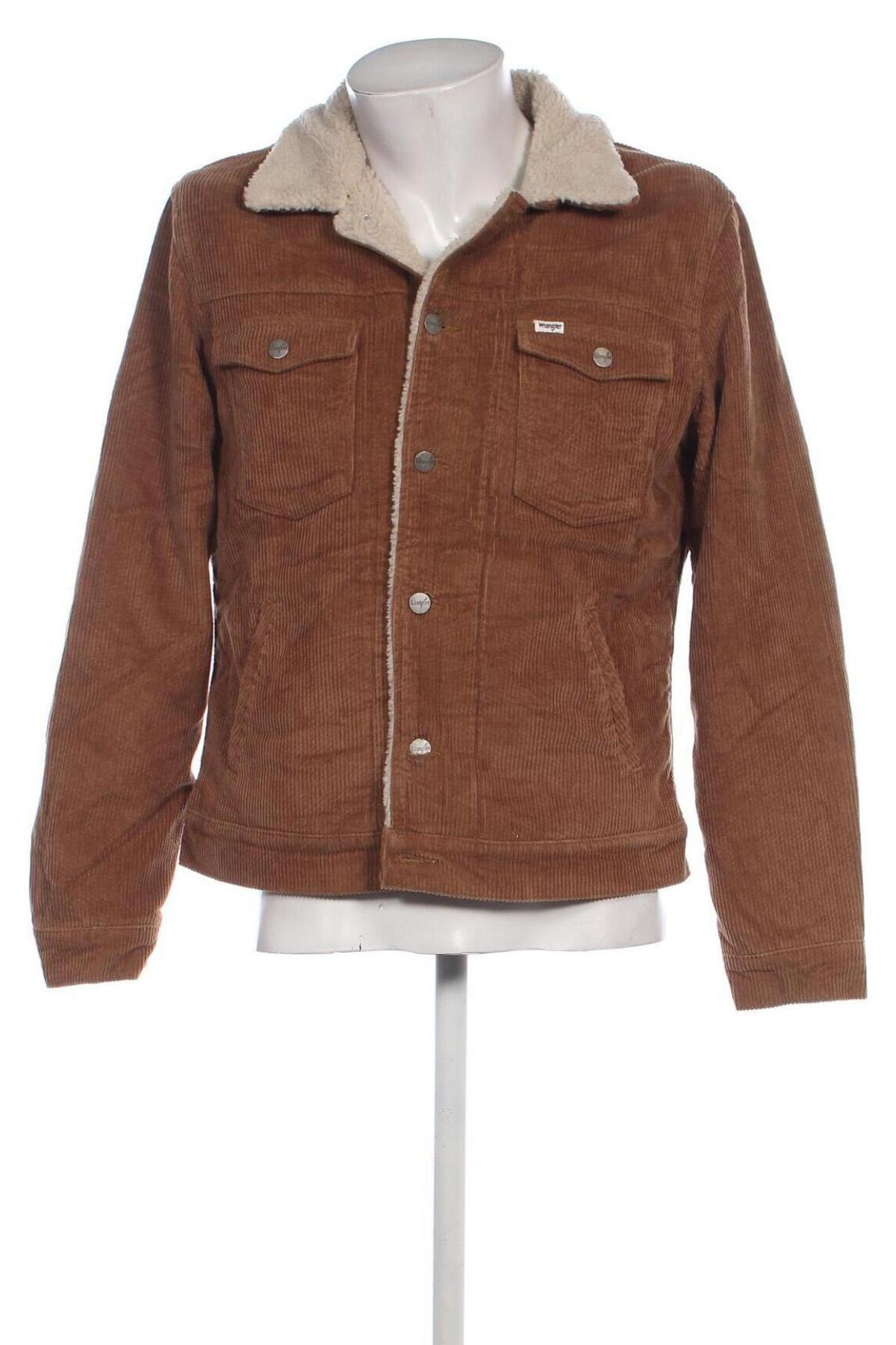 Herrenjacke Wrangler, Größe M, Farbe Braun, Preis € 80,99