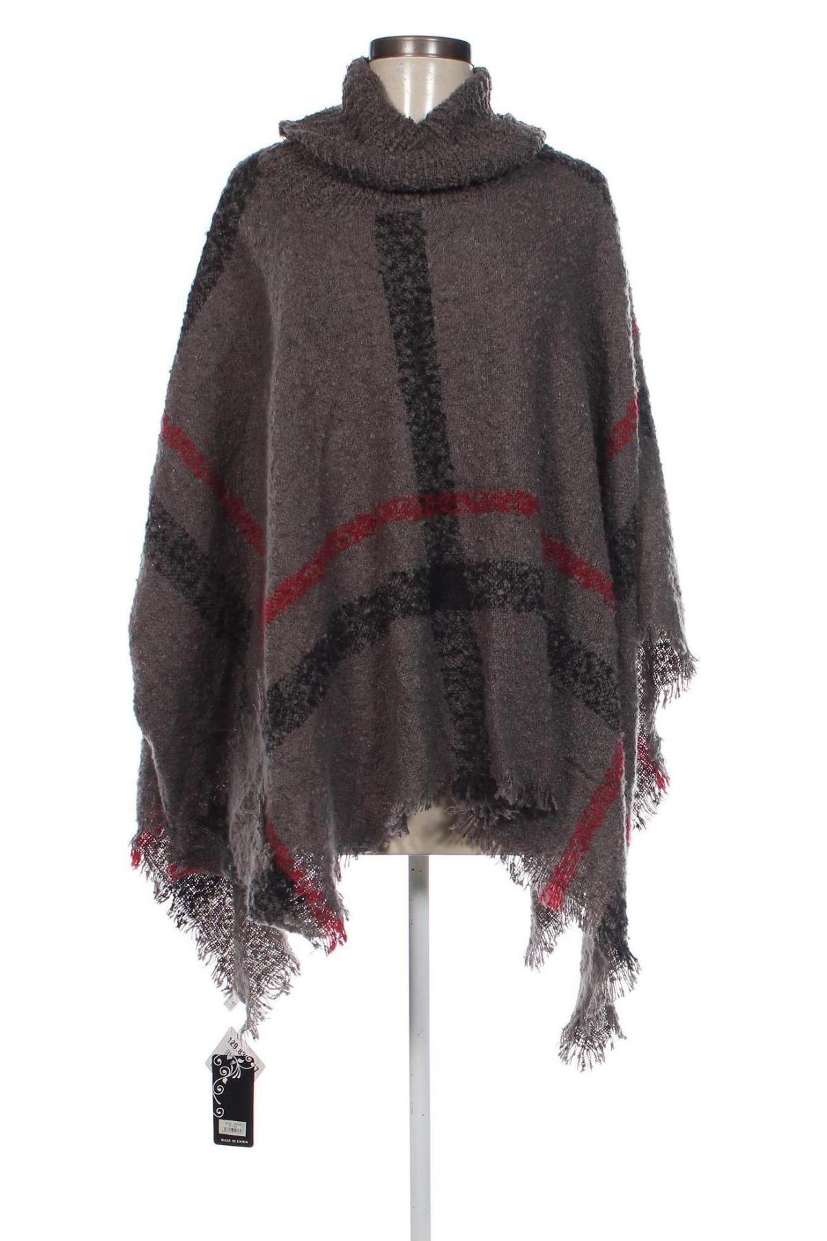 Poncho, Größe M, Farbe Grau, Preis € 32,49