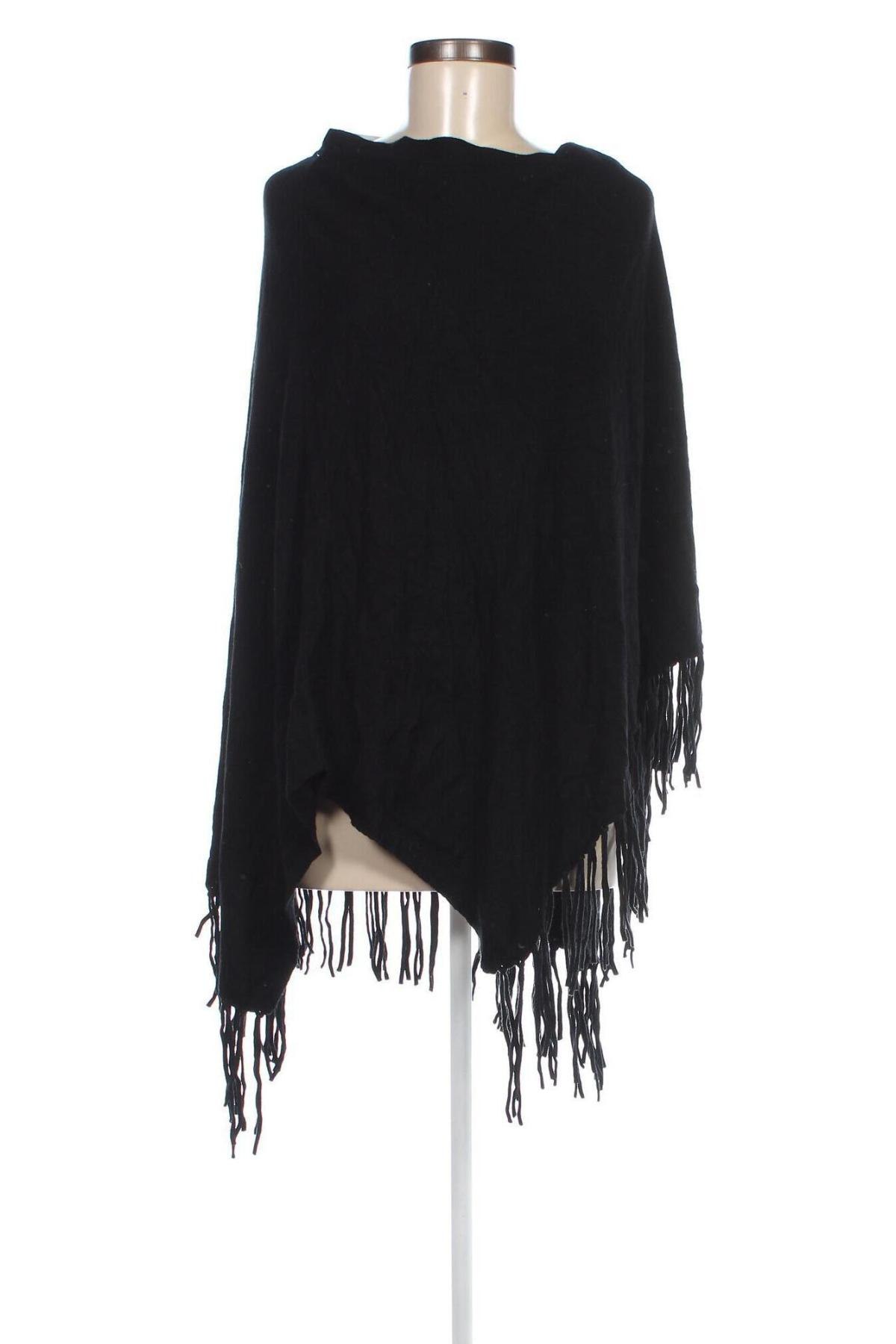 Poncho, Größe M, Farbe Schwarz, Preis 11,49 €