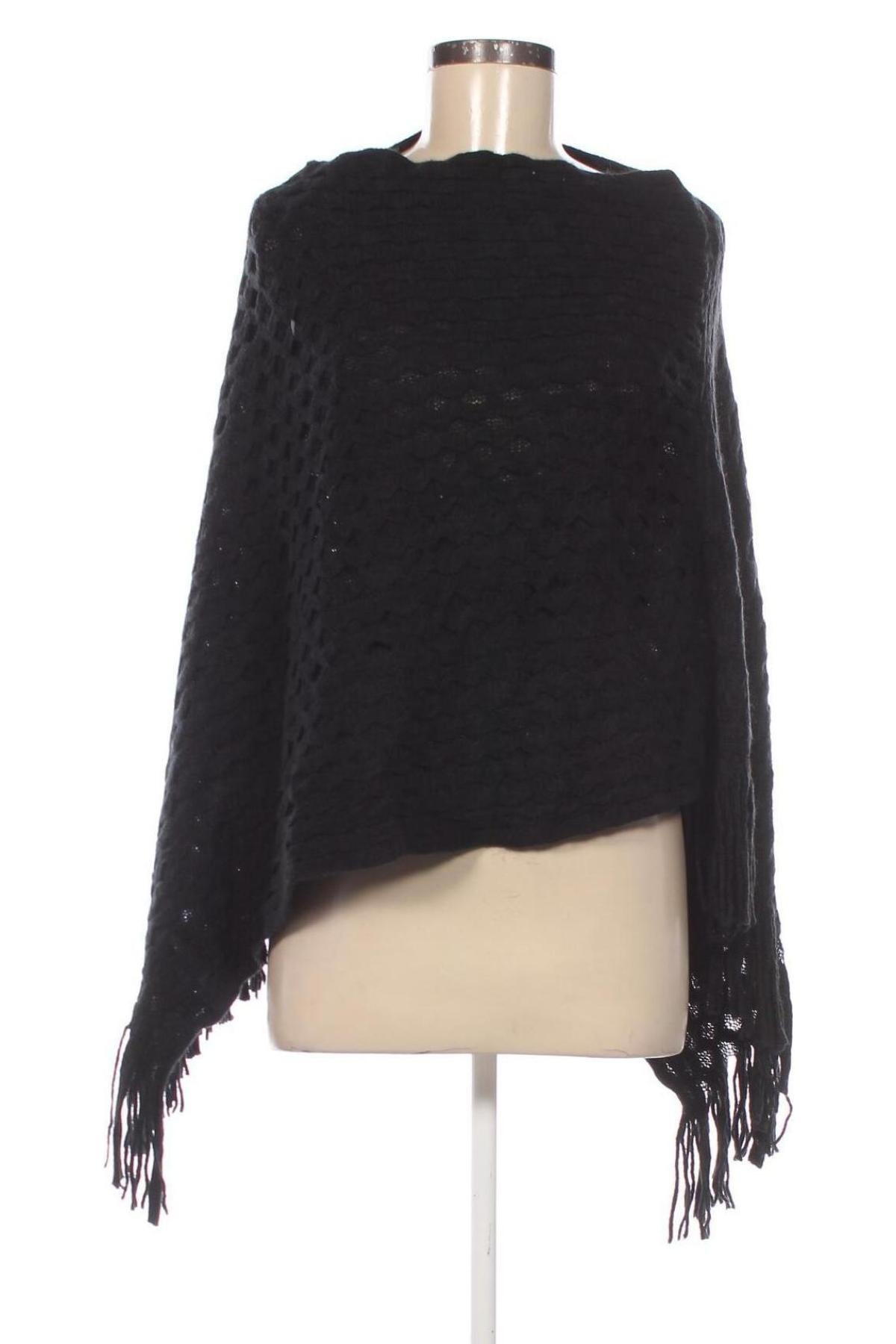 Poncho, Mărime M, Culoare Negru, Preț 95,99 Lei