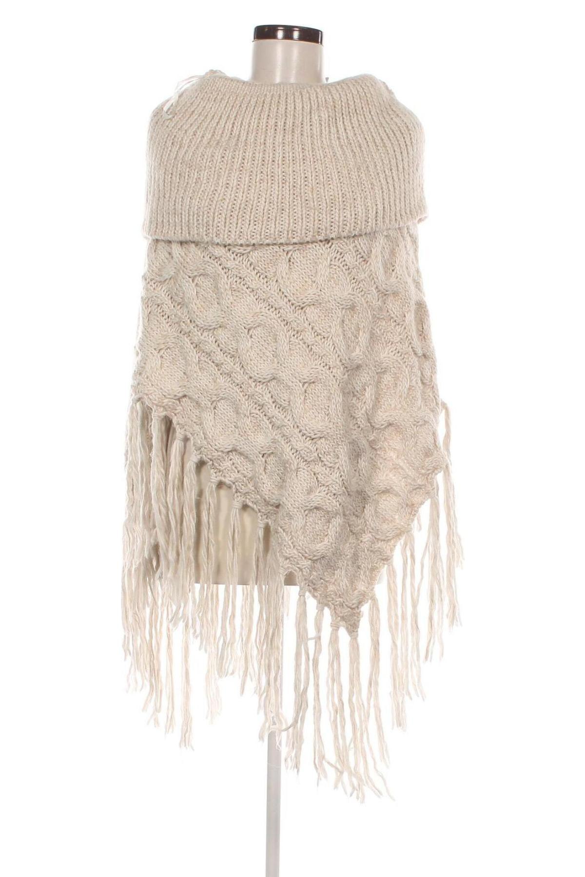 Poncho F&F, Größe M, Farbe Beige, Preis 20,49 €