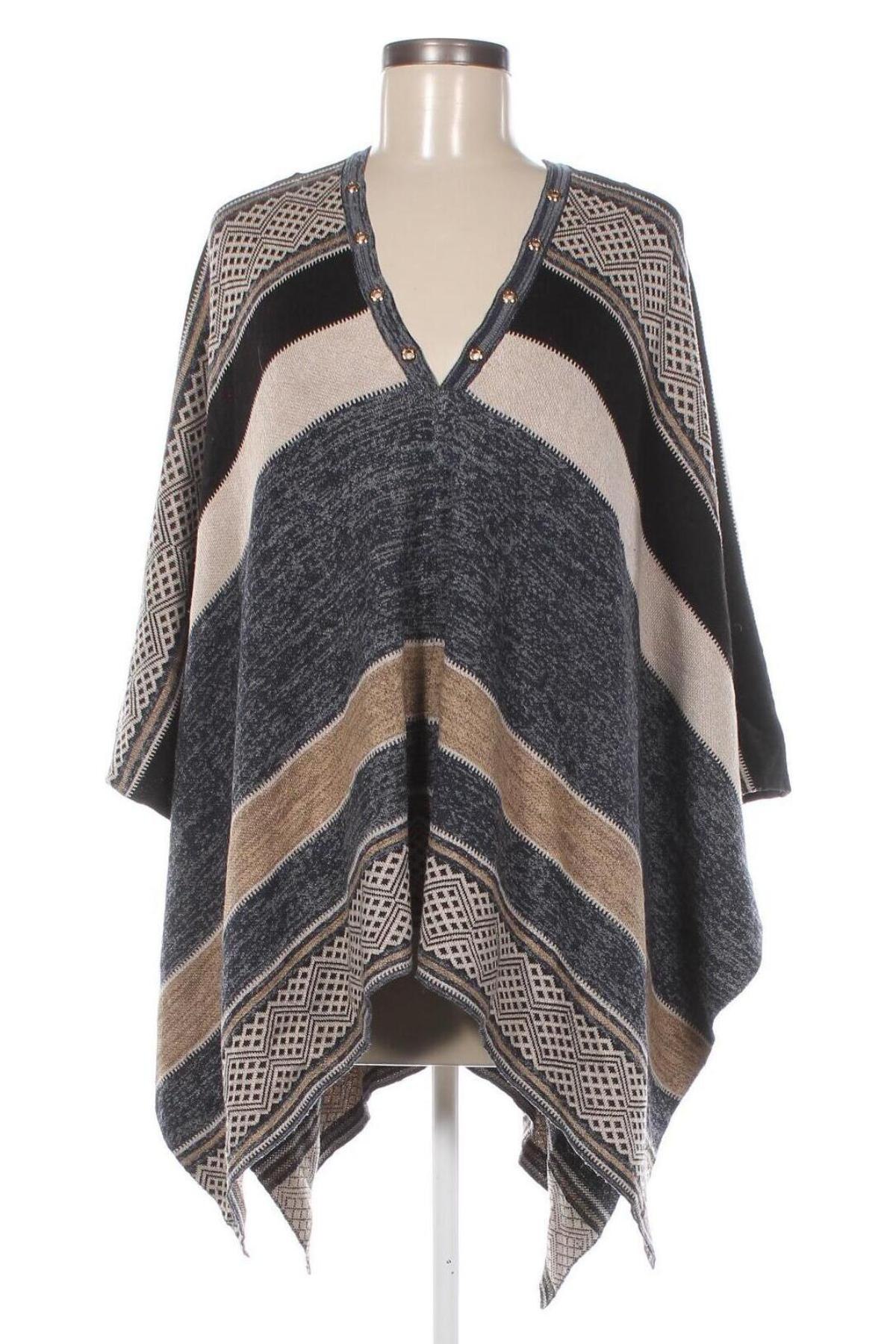 Poncho Janice, Mărime M, Culoare Multicolor, Preț 151,99 Lei