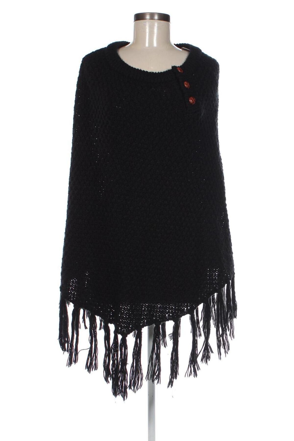 Poncho Pieces, Größe M, Farbe Schwarz, Preis 36,99 €