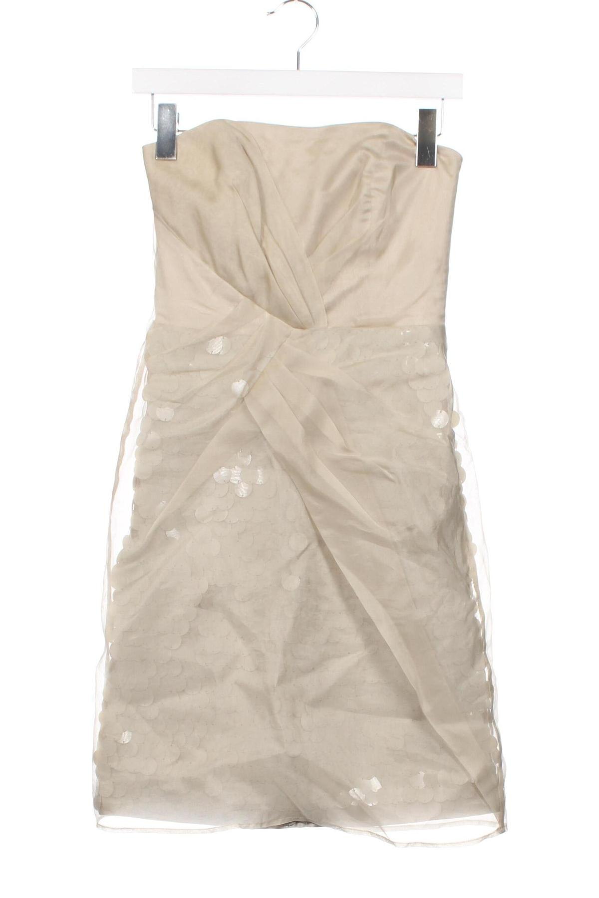 Kleid Karen Millen, Größe XS, Farbe Beige, Preis € 62,92