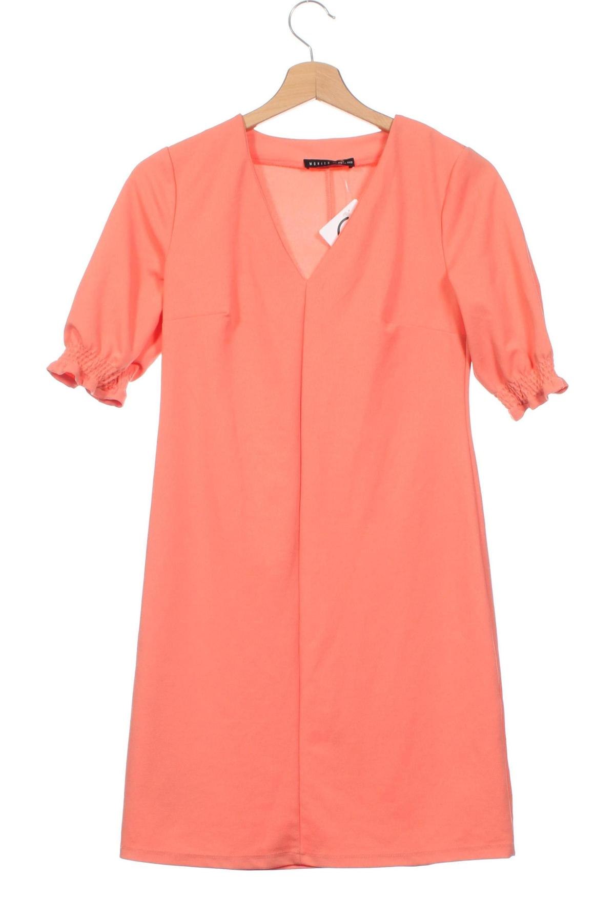 Kleid Mohito, Größe XXS, Farbe Orange, Preis 8,49 €