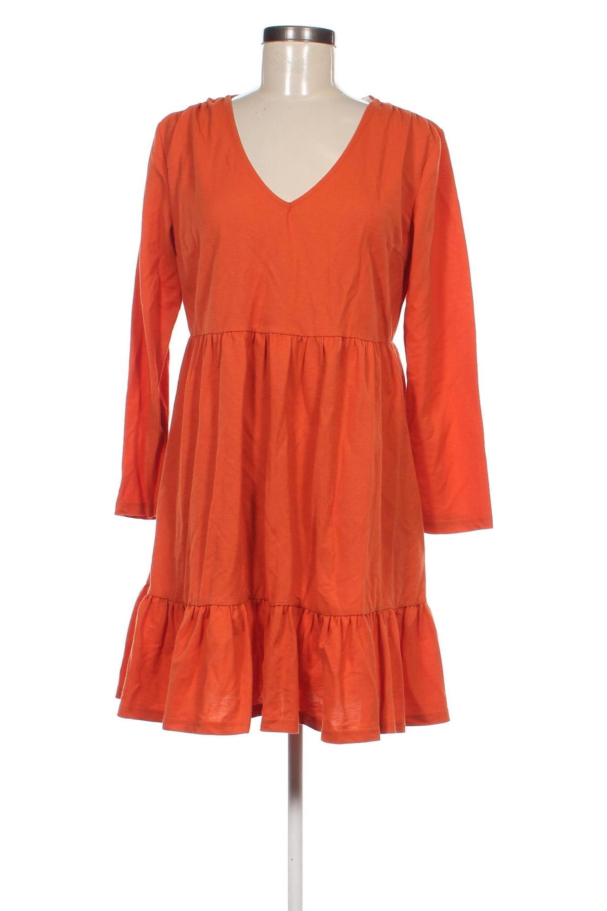 Kleid Pieces, Größe M, Farbe Orange, Preis € 13,81