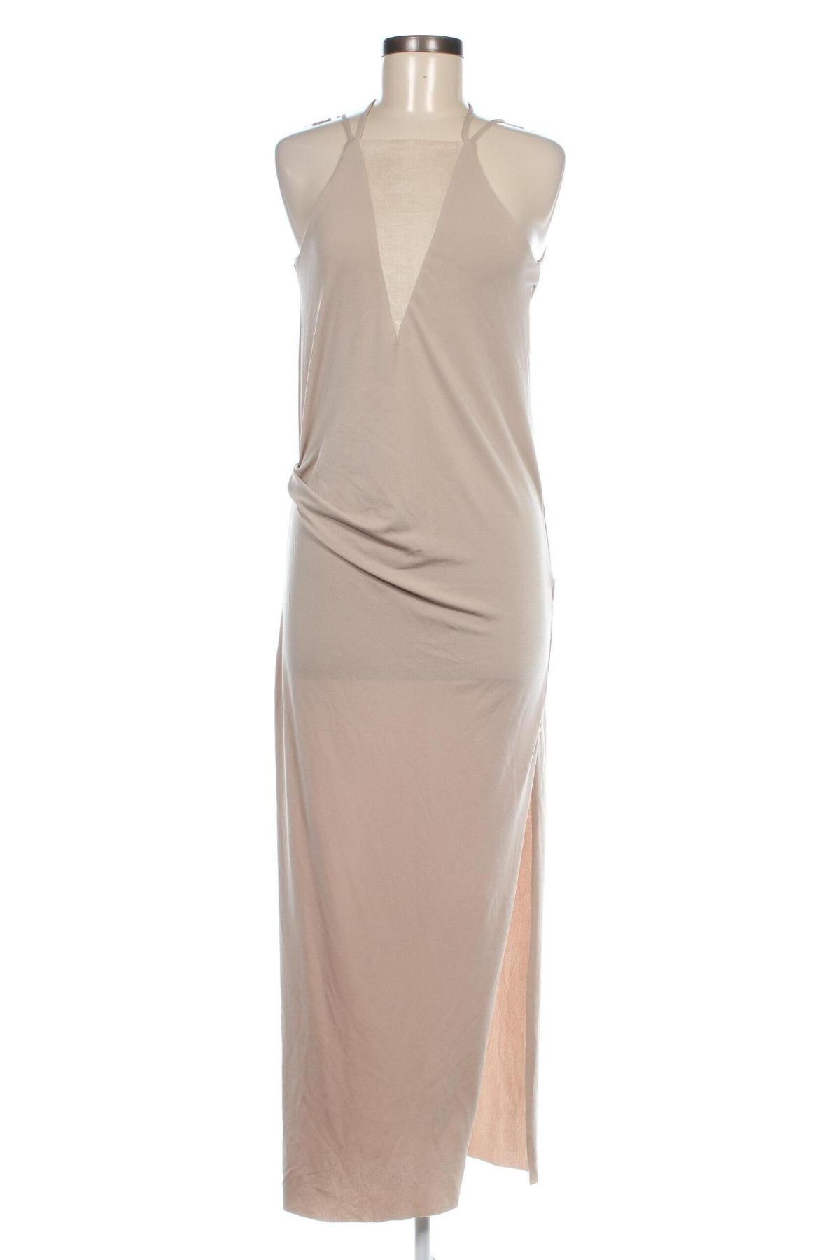 Kleid Zara, Größe S, Farbe Beige, Preis 11,99 €