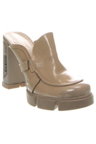 Pantolette Carinii, Größe 38, Farbe Beige, Preis 52,99 €