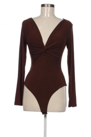 Damska bluzka-body Stradivarius, Rozmiar S, Kolor Brązowy, Cena 83,99 zł