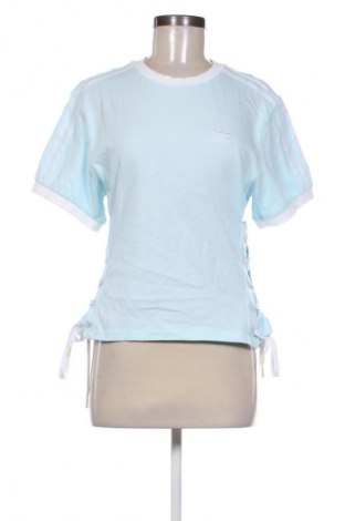 Дамска блуза Adidas, Размер S, Цвят Син, Цена 40,35 лв.