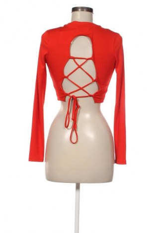 Bluzka damska Bershka, Rozmiar S, Kolor Czerwony, Cena 46,11 zł