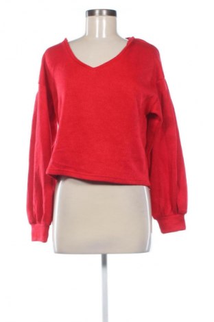 Bluză de femei Bershka, Mărime M, Culoare Roșu, Preț 23,99 Lei