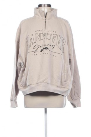 Дамска блуза Bershka, Размер L, Цвят Бежов, Цена 10,99 лв.