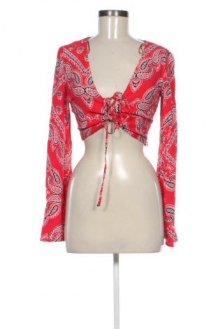 Γυναικεία μπλούζα Bershka, Μέγεθος S, Χρώμα Πολύχρωμο, Τιμή 9,72 €