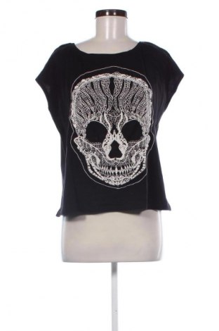 Damen Shirt Bershka, Größe L, Farbe Schwarz, Preis 9,79 €